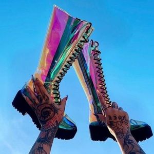 Cosmic Renegade Combat Boots